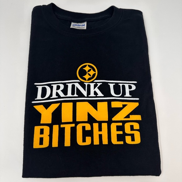 Pittsburg Steelers Football Fan T-Shirt Size Small - Picture 1 of 3